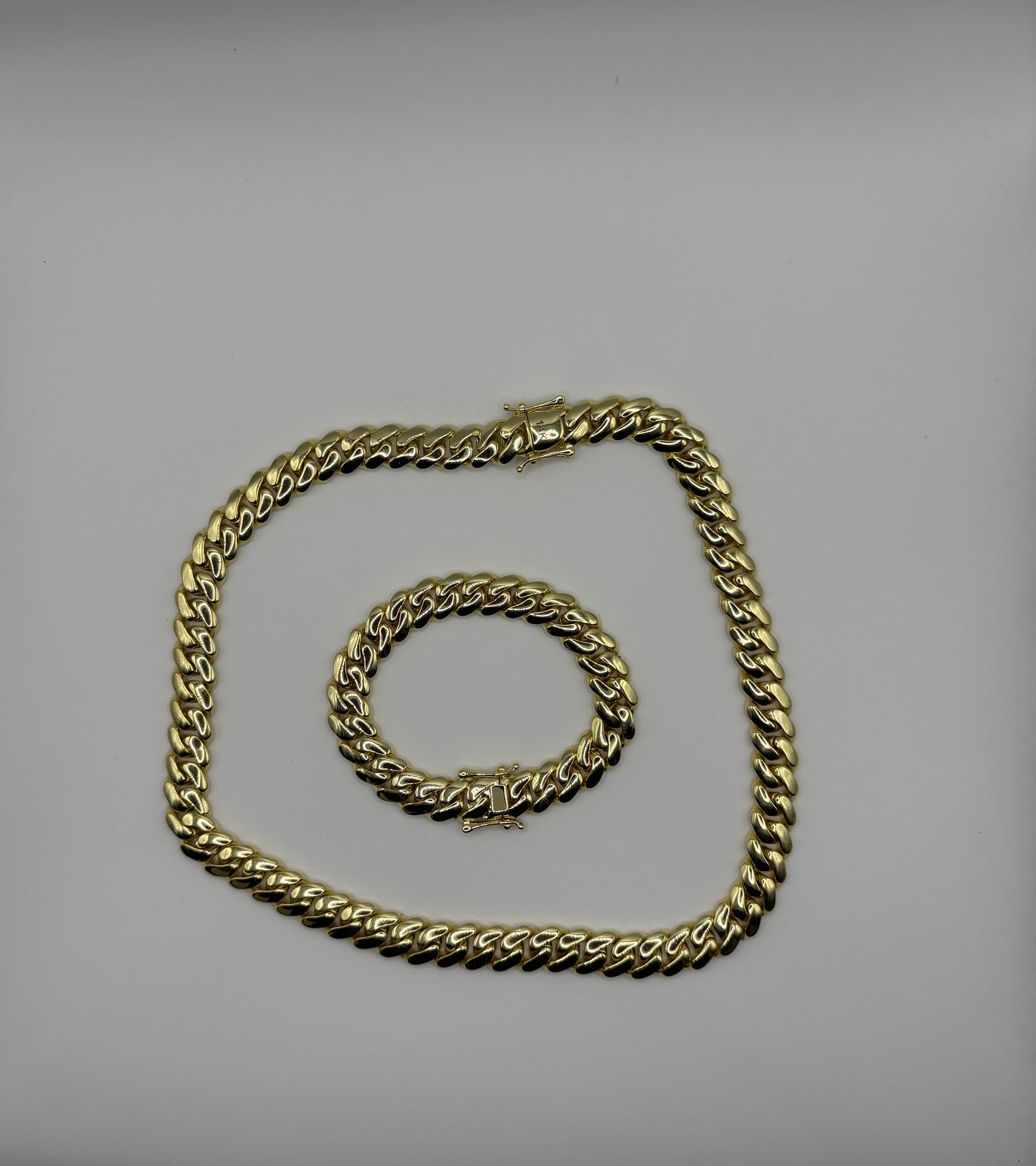 Miami Cuban Link .925 Sterling Silver Gold Plated 14k-18k